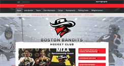 Desktop Screenshot of bostonbandits.com